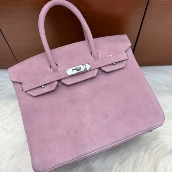 Hermes Birkin 25 Pink Top Handle