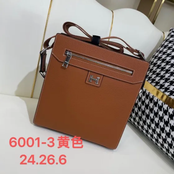 Hermes messenger Brown 24x26x6cm