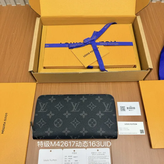 Louis Vuitton Zippy Wallet Đen Wallet