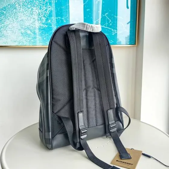 Burberry Sırt çantası Charcoal Gri check everyday
