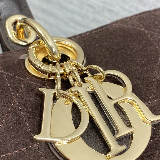 Dior Lady Dior Dark Braun Henkel