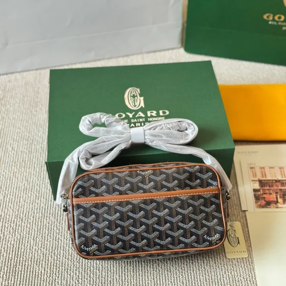 Goyard Cap-Vert Pm Bag Marrón Crossbody