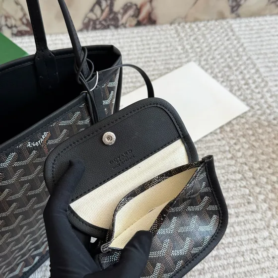 Goyard Anjou Mini Nero Borsa tote