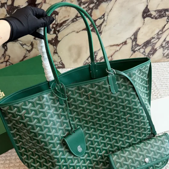 Goyard Anjou Tote Sort Shoppertasketur