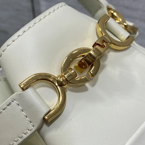 Dior C Est Dior Mini Bucket Bag White Top Handle