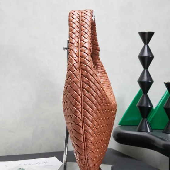 Bottega Veneta Jodie Caramel Brown Hobo