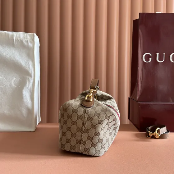Gucci Ophidia Gg Manico Bag Beige Marrone Manico
