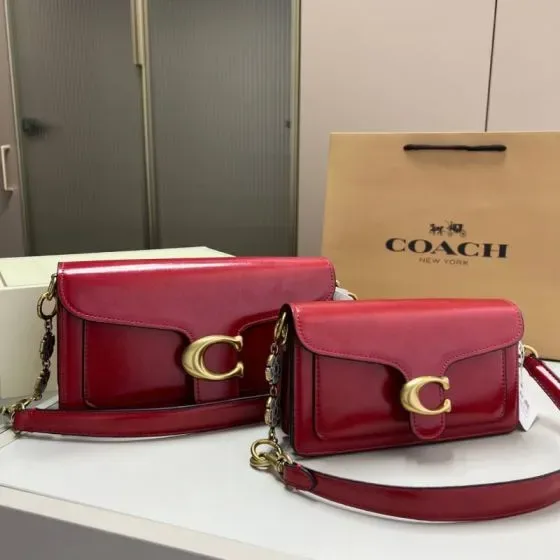 Coach Tabby Rojo Crossbody