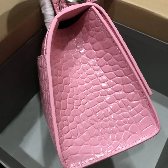 Balenciaga Hourglass Small Anse supérieure Bag Rose Anse supérieure