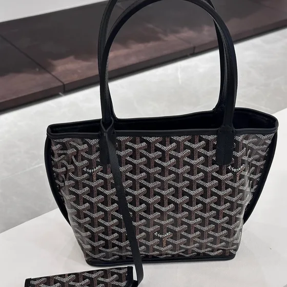 Goyard Saint Louis Nero Borsa tote