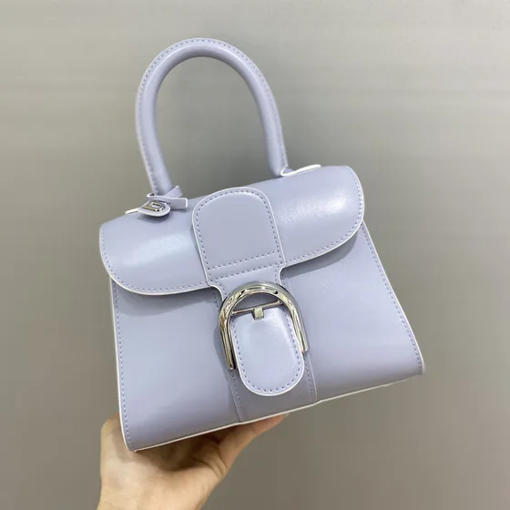 Delvaux Brillant Mini Light Purple Top Handle