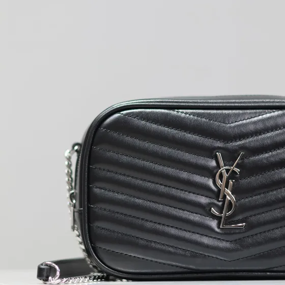 YSL Lou Camera Bag Negro Crossbody