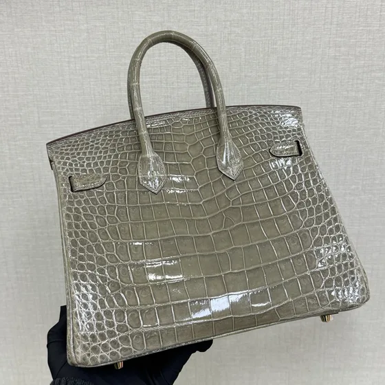 Hermes Birkin Gris Asa superior