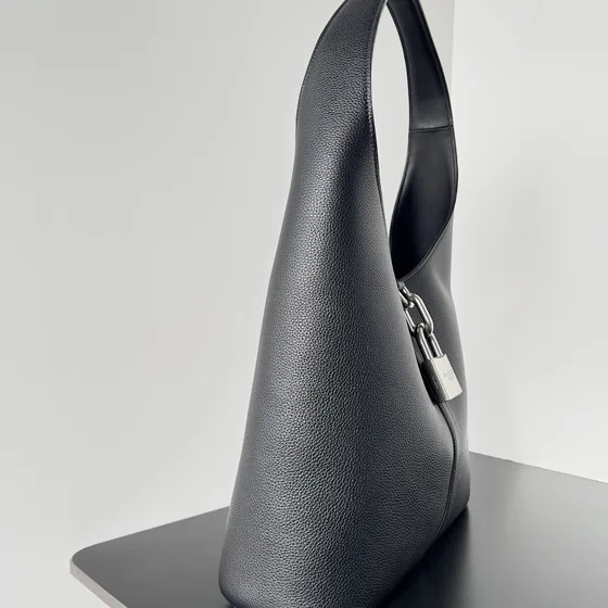 Balenciaga Lock Hobo Bag Black Hobo