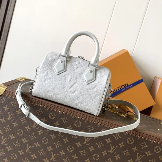 Louis Vuitton Speedy Blanco Asa superior