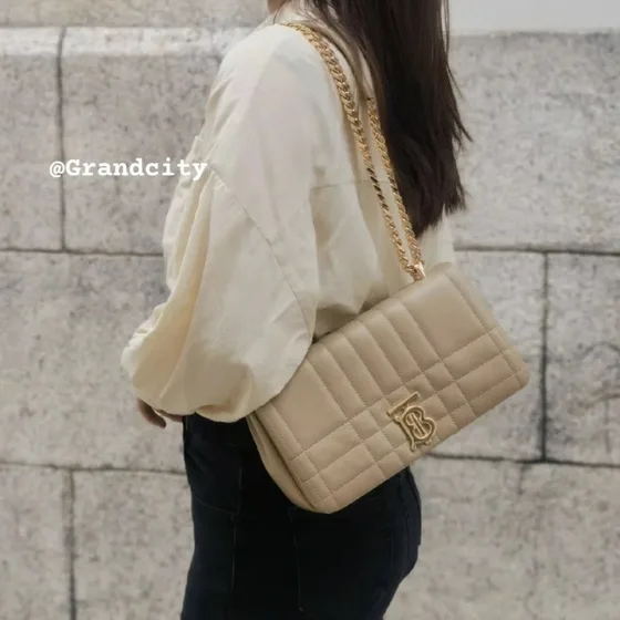 Burberry Lola Bag Bege Bolsa de ombro