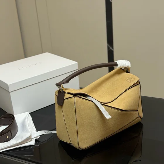 Loewe Puzzle Bag Mustard Gelb Crossbody
