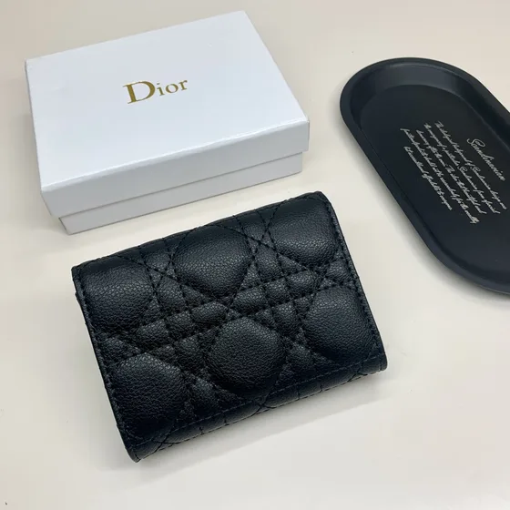 Dior Dior Caro Siyah Cüzdan