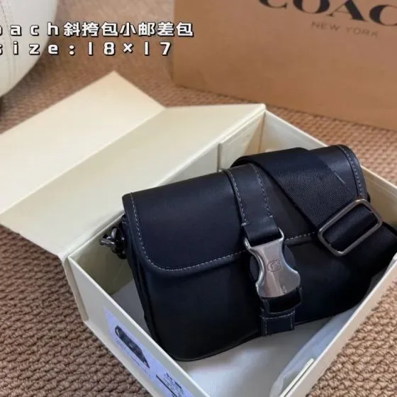 Coach Charter Flap Crossbody Black 18 17 Crossbody