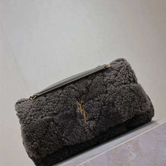 YSL Jamie 4.3 Dark Grau Schultertasche