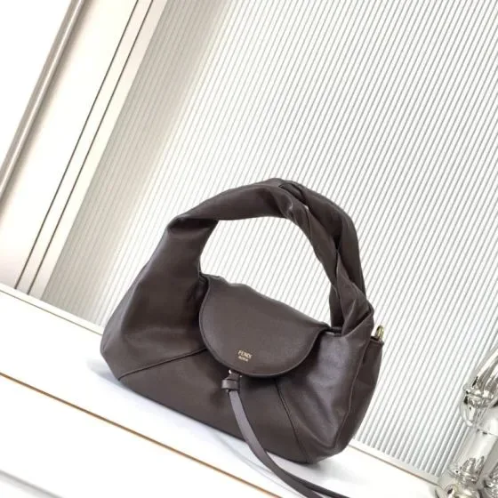 Fendi Fendi Spy Hobo Bag Dark Brown Hobo