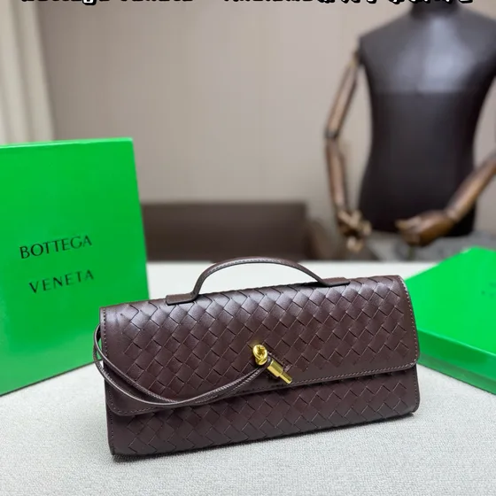 Bottega Veneta Andiamo Brown Crossbody