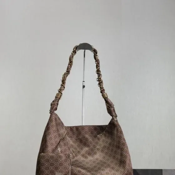 YSL Brown Hobo