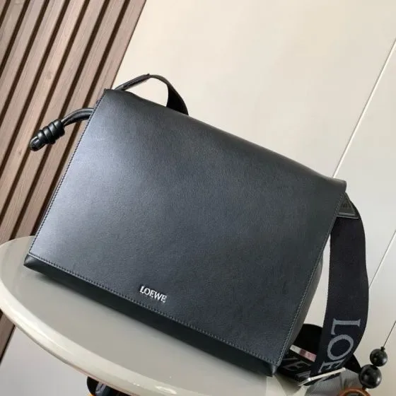 Loewe Flamenco Messenger Bag Black Crossbody
