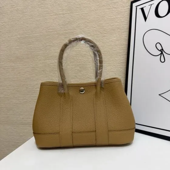 Hermes Roseau Top Handle Bag Beige Top Handle
