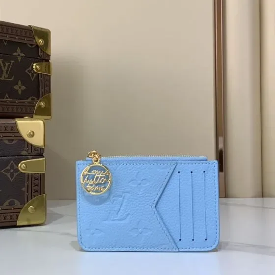 Louis Vuitton Card Holder Light Blue