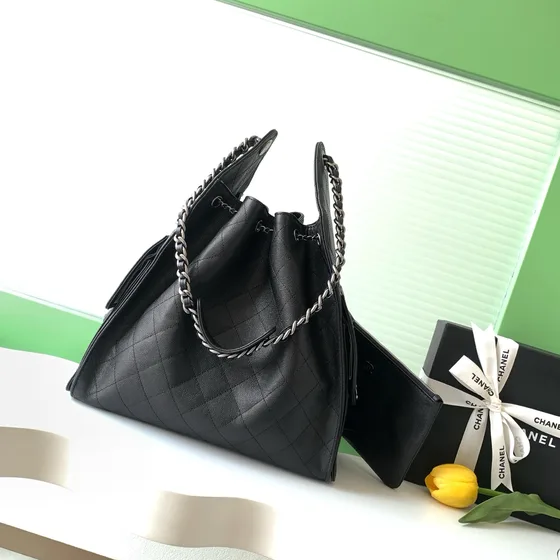 Chanel 25 Bag Sort Skuldertaske