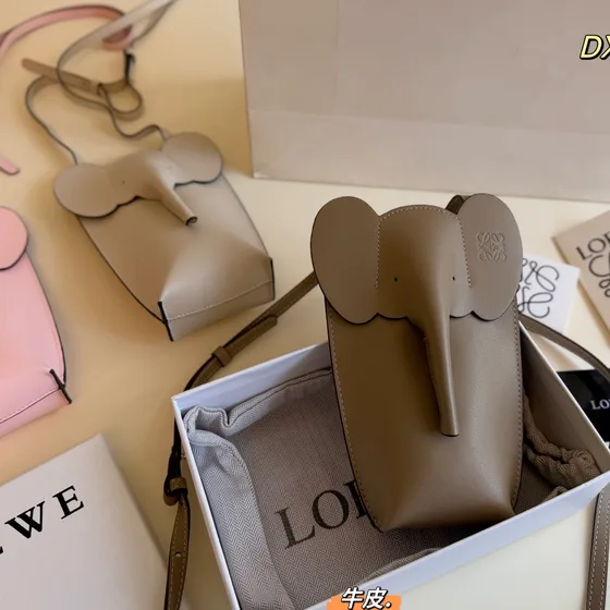 Loewe Elephant Pocket Multicolor Crossbody