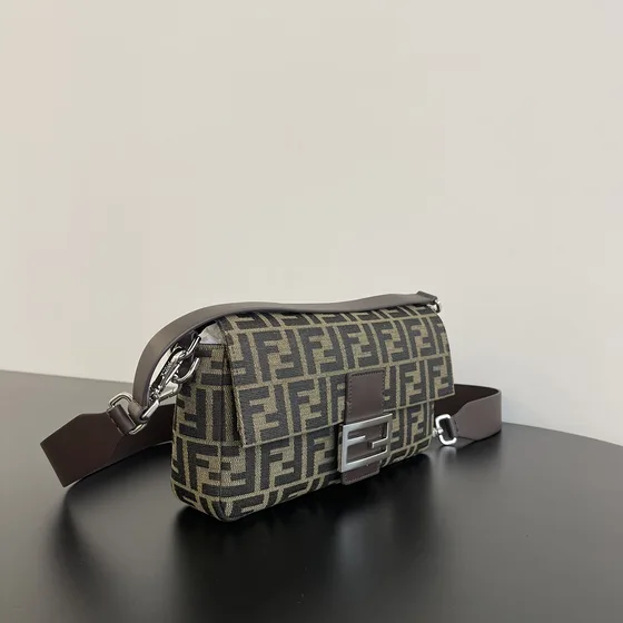 Fendi Baguette Brown Shoulder Bag