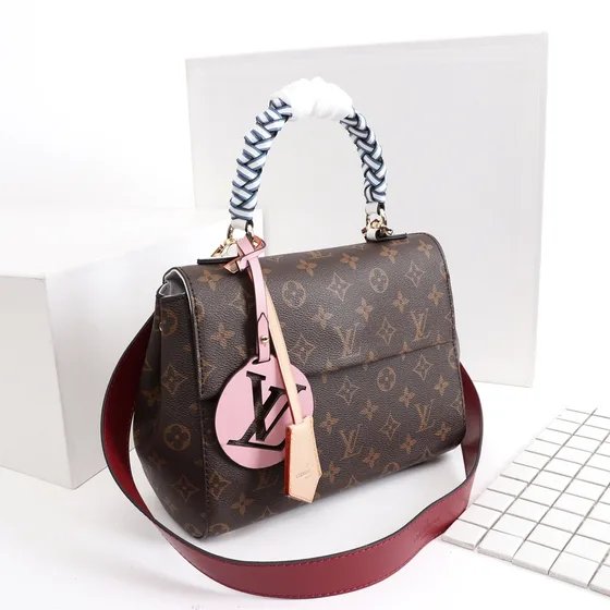Louis Vuitton Cluny Bb Marron Anse supérieure