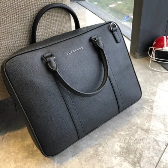 Burberry Briefcase Black 37x26x7cm business