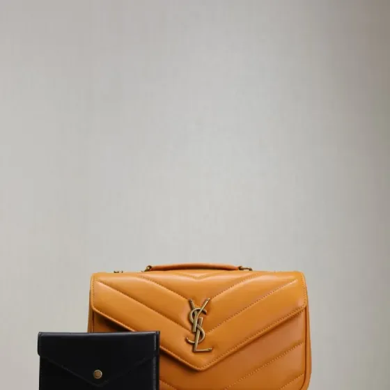 YSL Cassandra Top Handle Bag Orange Top Handle