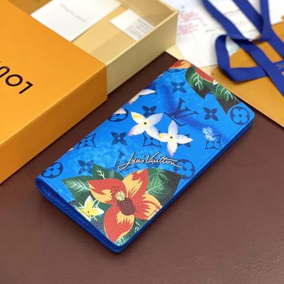 Louis Vuitton M61697 Azul Monogram Floral 19x10cm everyday