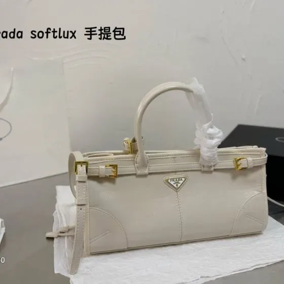 Prada Softlux Blanc Anse supérieure