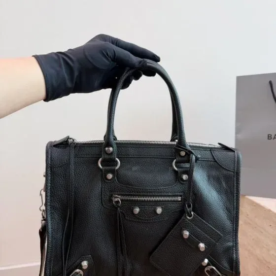 Balenciaga City Black Top Handle