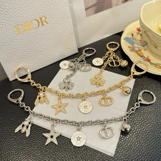 Dior Dio(R)Evolution Bag Charm Chain Guld Etui