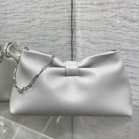 Dior Saddle Soft Bag Blanc Pochette