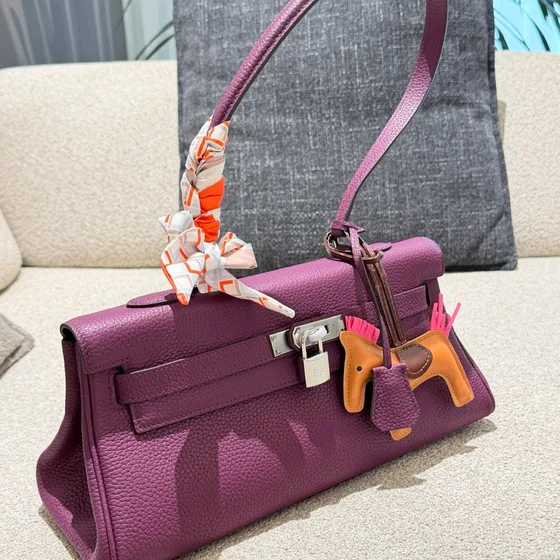 Hermes Kelly Shoulder Etoupe Shoulder Bag