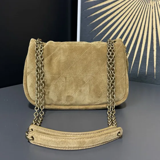 YSL Jamie 4.3 Mini Chain Bag Beige Crossbody
