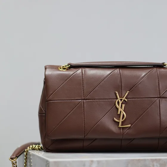 YSL Jamie 4.3 Marrón Bolso bandolera