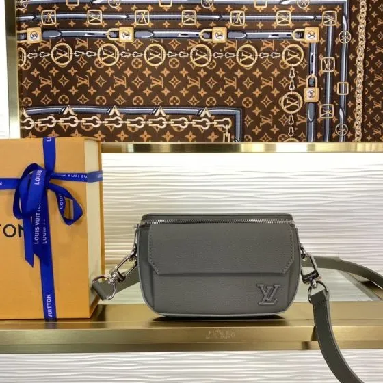 Louis Vuitton Fastline Messenger Gray Crossbody