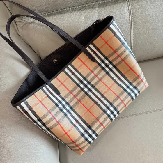 Burberry Vintage Check Kass With Etui Archive Beige Kass