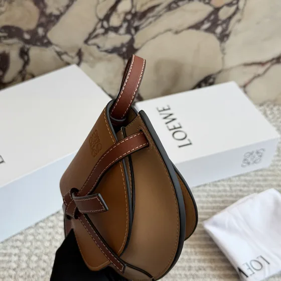Loewe Gate Small Crossbody Bag Coklat Crossbody