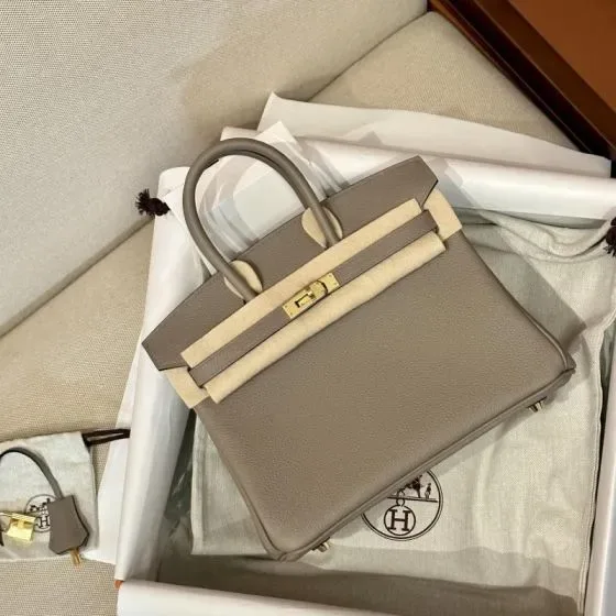 Hermes Birkin Grey Top Handle