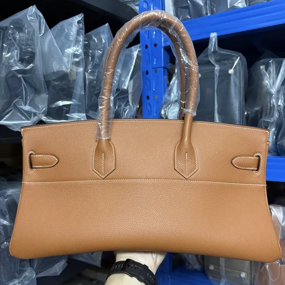 Hermes Shoulder Birkin Brown Top Handle