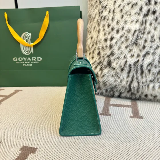 Goyard Saïgon Pm / Saigon Structuré Mini Bag Grøn Tophåndtag